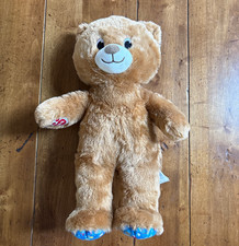 Build A Bear Happy Birthday Plush Brown Stuffed Animal Toy 16" Teddy 2024 BAB