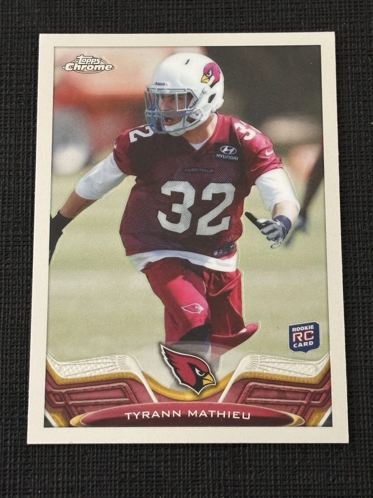 2013 Topps Chrome #4 Tyrann Mathieu Rookie Card RC Honey Badger LSU