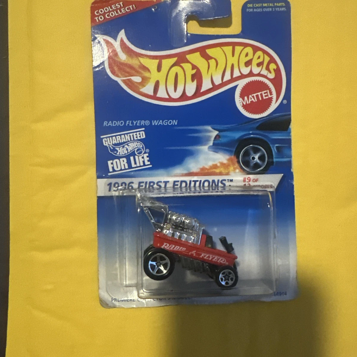 Hot Wheels Hot Wheels First Editions 1996 Vehicle Year Vintage