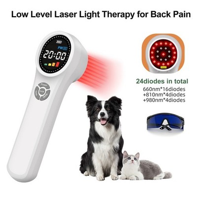 Portable Infrared Red Light Laser Therapy Device for Human and Pets Pain Relief