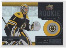 2022-23 Upper Deck Rookie Retrospective Jeremy Swayman Rookie Boston Bruins