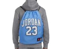 Nike Air Jordan Gym drawstring bag Backpack North Carolina Blue NWT