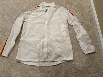 Aldi Grocery Store Officially Licensed White Rain Jacket Outdoor Mens Size Large