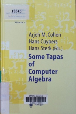 Some tapas of computer algebra Arjeh M. Cohen... (eds.). Algorithms and  2499129