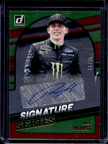 2022 Donruss Riley Herbst Signature Series Holo Gold #16/25