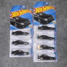 2026 Hot Wheels F Case 136 98 Honda Prelude Black Lot Of 7 Factory Fresh 5/5