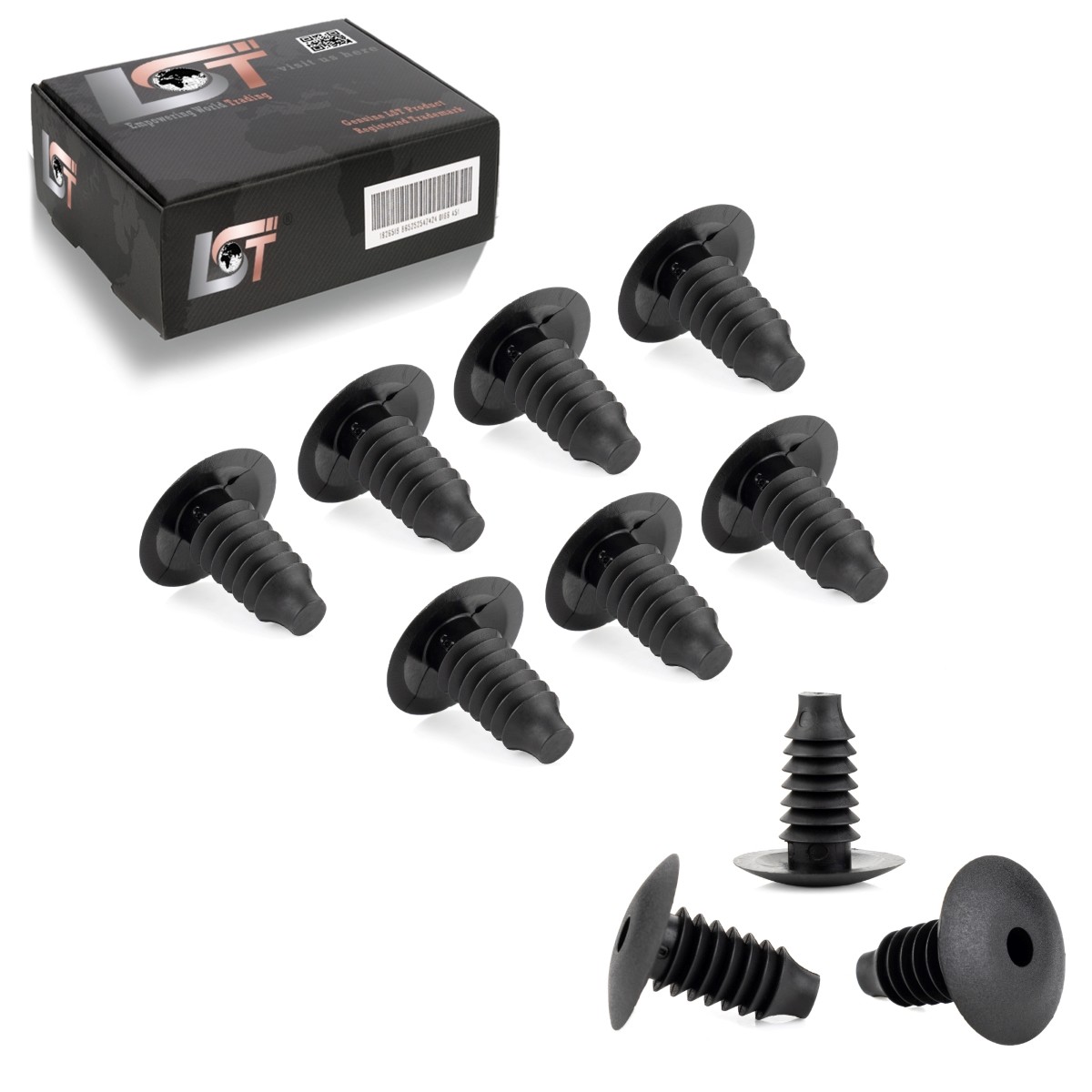 10x For Audi A4 A6 A5 Q5 Cabriolet Sportback A3 Brandwall Soundproofing Clips