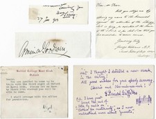 Collection of autographs to research (see all images)