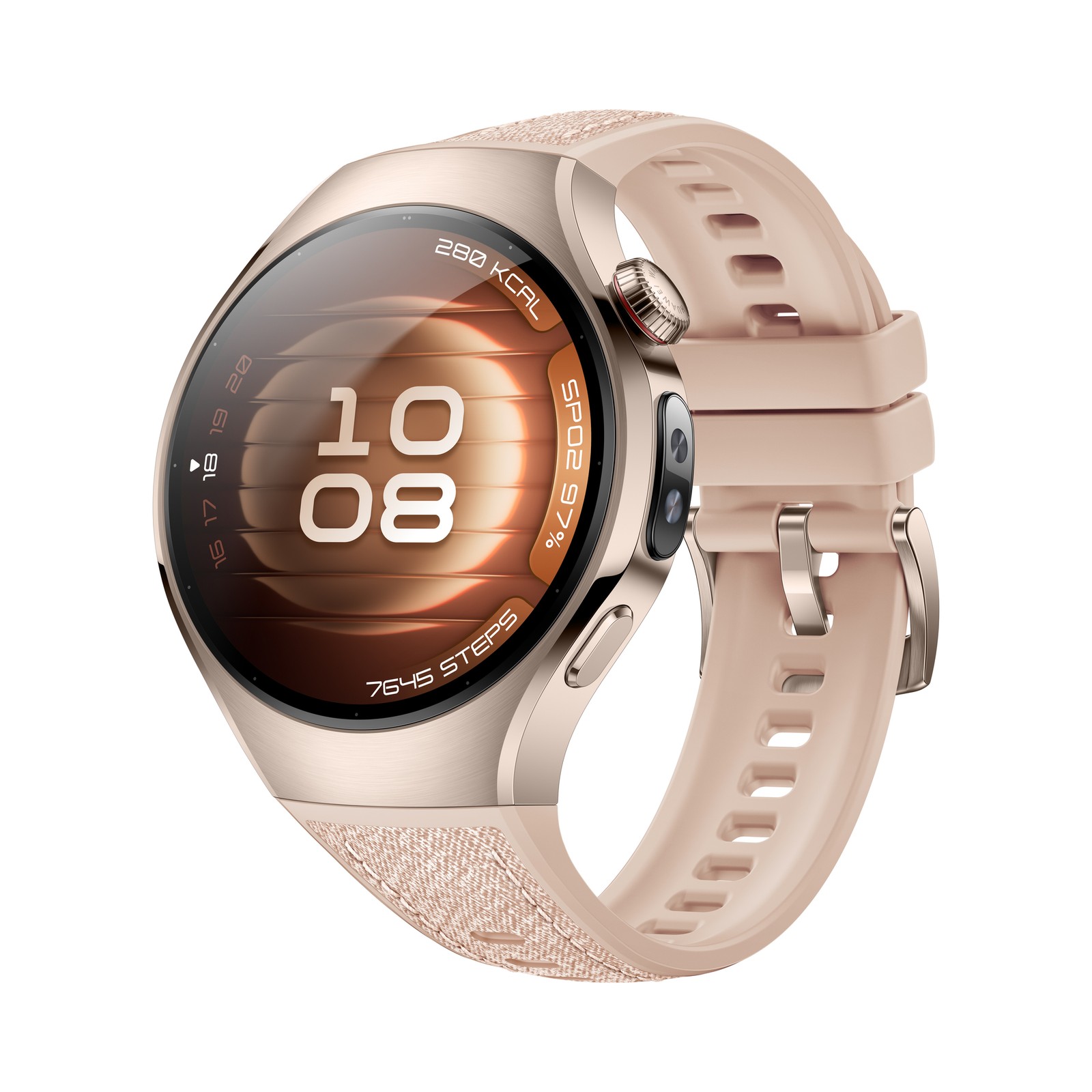 Huawei Watch 5 42mm Soc-L29L Gold 32GB 1.38"OLED GPS 4G eSIM HarmonyOS WLAN NFC