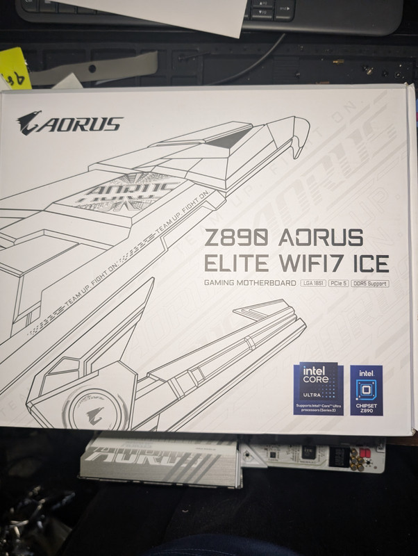 GIGABYTE Z890 AORUS ELITE WIFI7 ICE ATX Intel Motherboard sold with AIO NO CPU