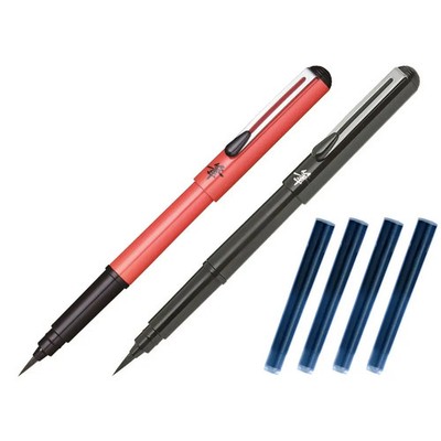 PentelArts Brush Pen Pinselstift, Gehäuse orange 1 bis 24 Stk SPARE 42%