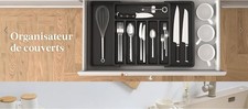 Range-Couverts Extensible rangements pour couverts extensible réglable