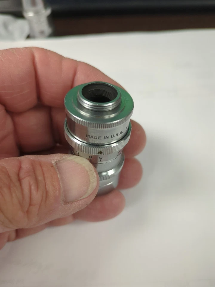 Elgeet 12mm 1 1/2 Inch Cine Tel Lens Screw Mount  - Image 3 of 4