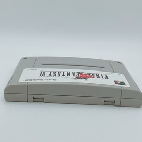 FF Final Fantasy VI 6 Nintendo Super Famicom SFC SNES Japanese Tested Box Manual