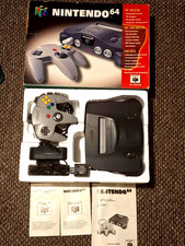 Boxed Nintendo 64 N64 Console with Controller, PSU & Cables with 1 Game