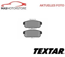 SATZ BREMSBELÄGE BREMSKLÖTZE HINTEN TEXTAR 2403901 A FÜR MAZDA RX-8 1.3 1.3L