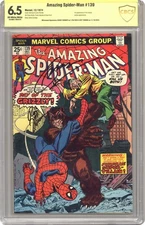 Amazing Spider-Man #139 CBCS 6.5 Witnessed Sig Gerry/Thomas 1974 23-0AE1106-010