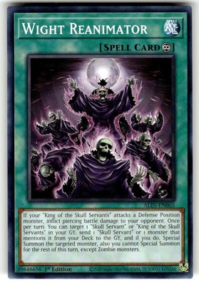 YuGiOh Alliance Insight Card ALIN-EN065 Wight Reanimator