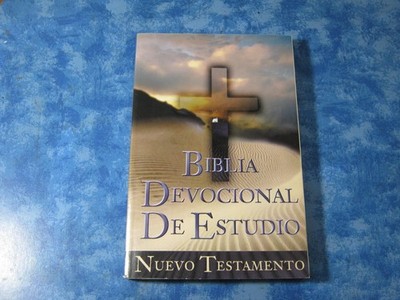 BIBLIA DEVOCIONAL DE ESTUDIO NUEVO TESTAMENTO SC 1991 La Liga Biblica VGC