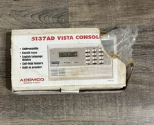 Ademco Console Security Alarm Device 5137AD Vista Keypad
