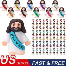 100 P Mini Jesus Figures Jesus Loves You Original Design Jesus Toys Little Jes 