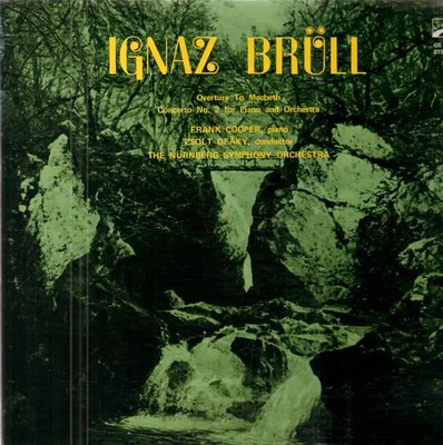 Ignaz Brüll Overture To Macbeth, Concerto No.2 For Piano & Orchestra Vinyl LP