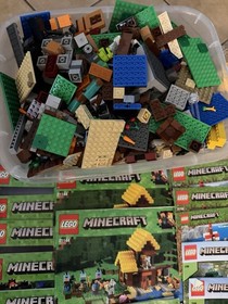 Lego Minecraft Lot 21127 21114 21122 21152 21165 21140 21141 Mixed Up
