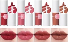 bayfree Tinted Lip Glowy Balm Set?Lipoil Stain, Hydrating High Shine Lip Glos