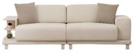 LuxuriöSer Beiger 3-Sitzer Sofa – Stoffsofa FüR Ihr Wohnzimmer