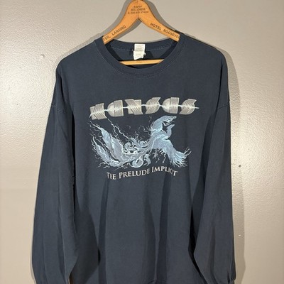 Kansas Band Long Sleeve Shirt Mens 2XL The Prelude Implicit Rock Graphic Tee