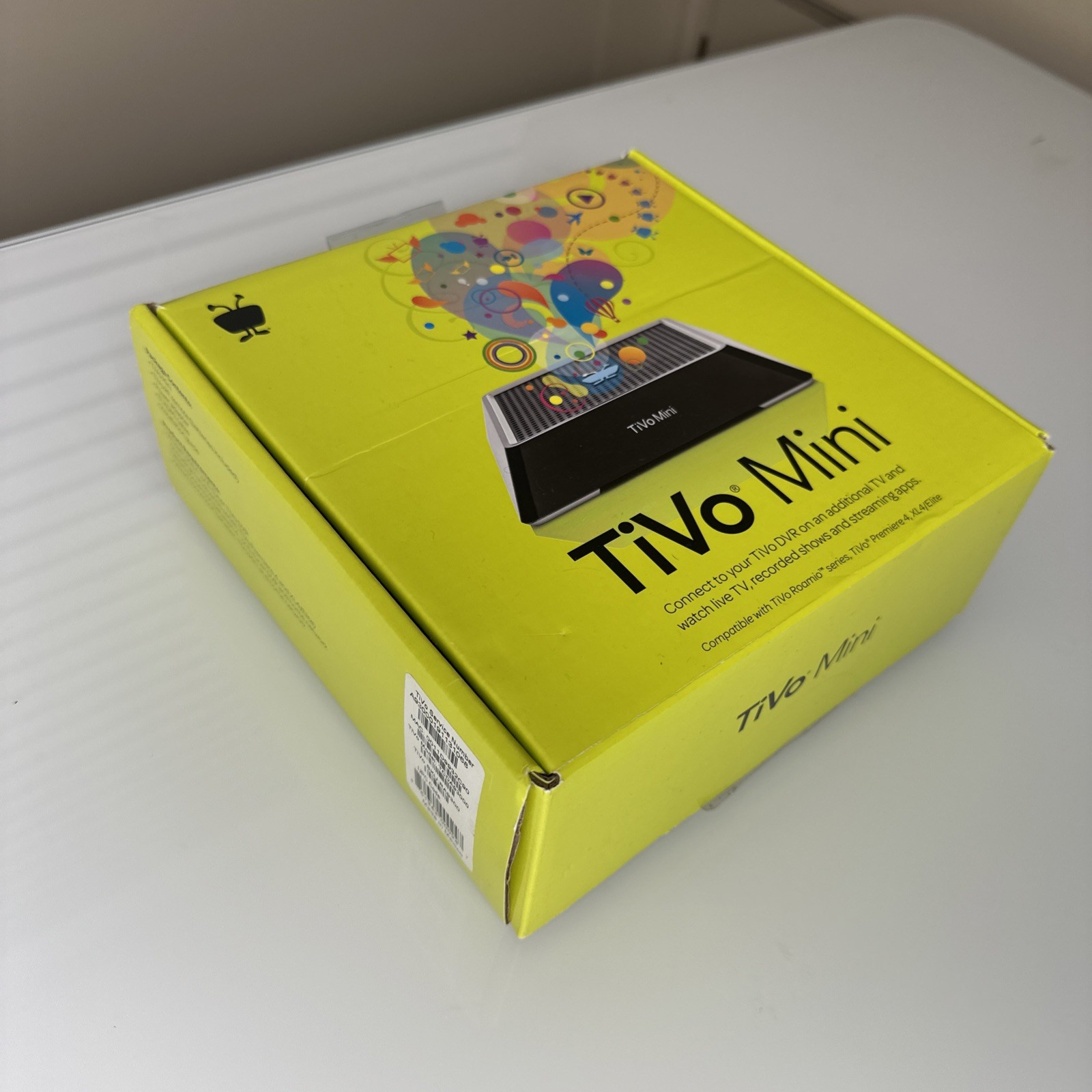 TiVo Mini Model TCDA93000 Streaming Media Player Power Supply/Remote Open Box