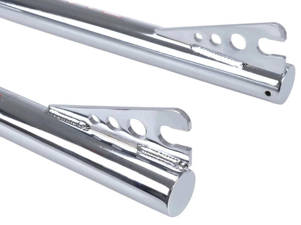 Tange TX-1200W 1" threaded, 137mm steer tube, 20" old school BMX chromoly fork - Image 3 of 4