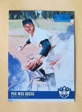 2018 Panini Diamond Kings Variation Artist Proof Blue /25 Pee Wee Reese #23 HOF