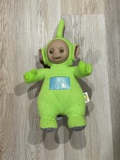 Vintage Teletubbies 1998 Playskool Plush Dipsy Green Stuffed Doll 14"