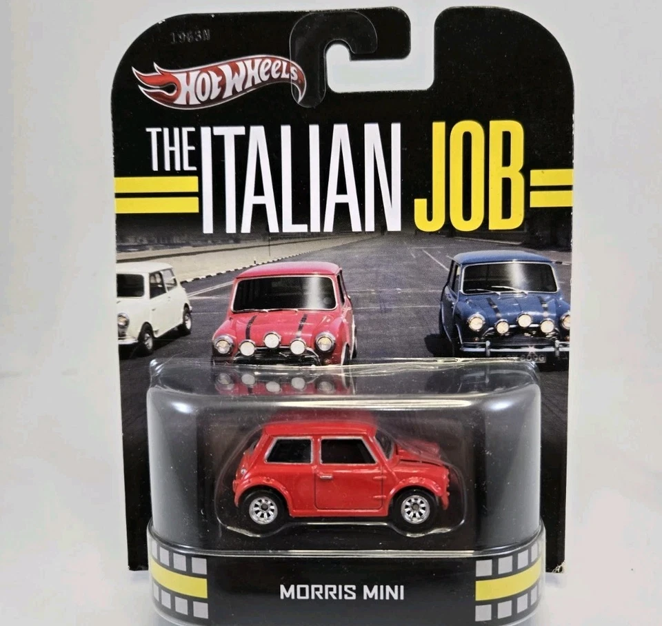 Hot Wheels Retro Entertainment Lot of 3 The Italian Job Morris Mini 1/64 Scale - Image 3 of 4