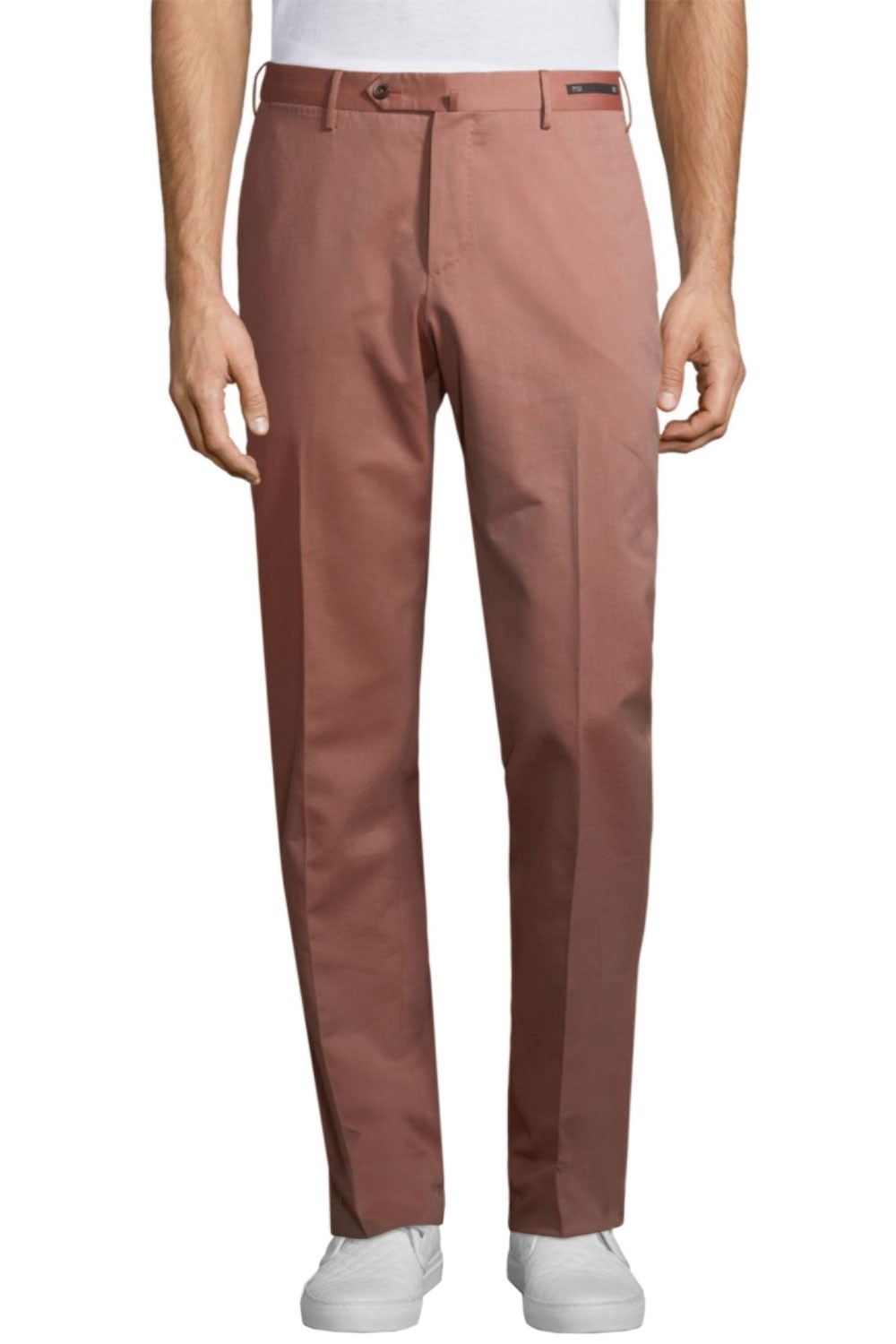 PT01 Мужские брюки Pantaloni Torino Solaro из шерсти и хлопка 39 Brick IT 56