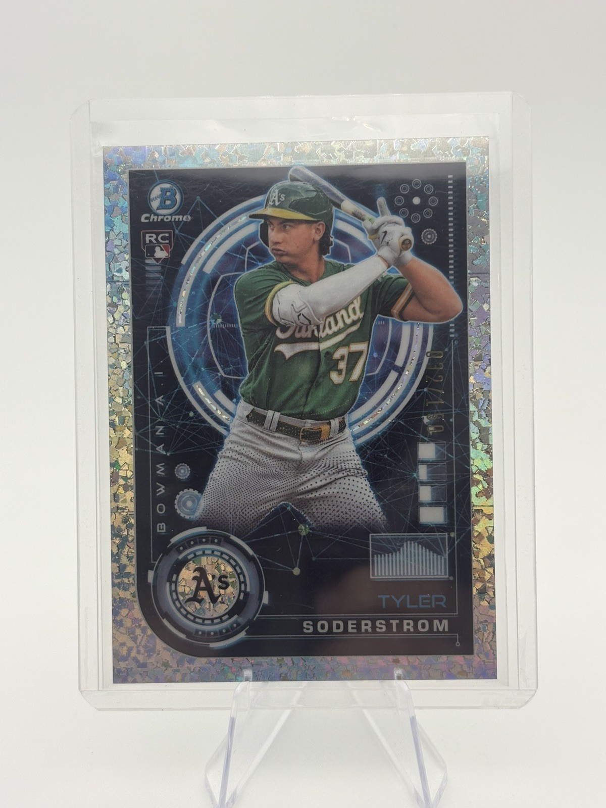 2024 Bowman AI Mini-Diamond Refractor 032/150 Tyler Soderstrom #BAI-4