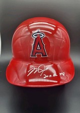 Mike Trout Signed Angels Replica Full Size Helmet Autographed Hit Parade Auto