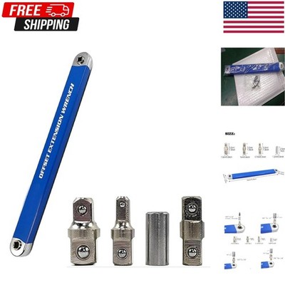 Pro Zero Offset Extension Wrench Tight  Extension Wrench Set 1/2'' 1/4'' 3/8''