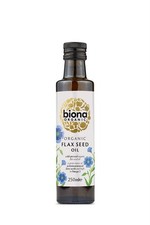 Biona Organic Flax Seed Oil 250ml - 2 Pack