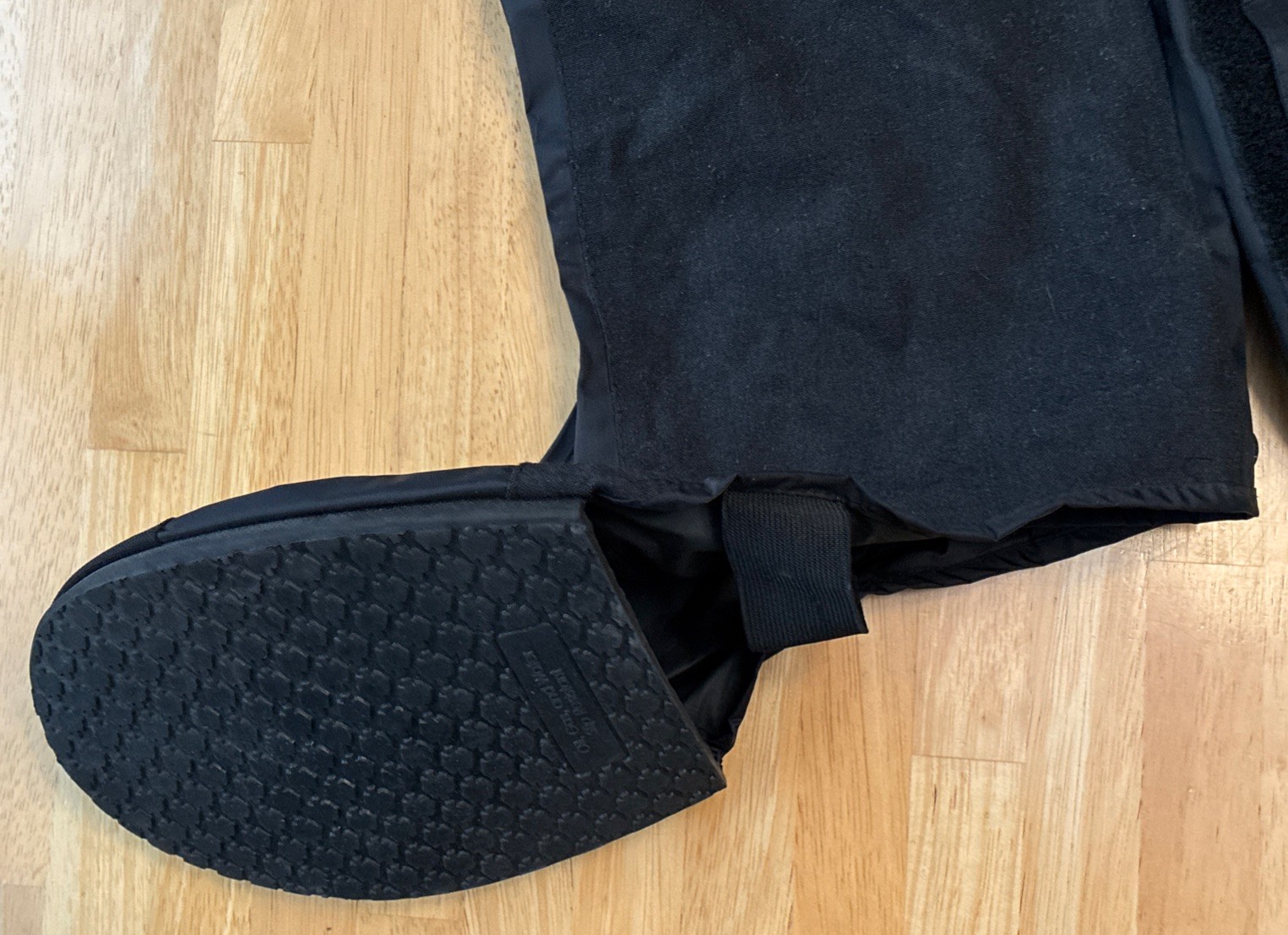 Harley Davidson XL Waterproof Boot Covers Rain Gaiters Blk Elastic Overboot NWT