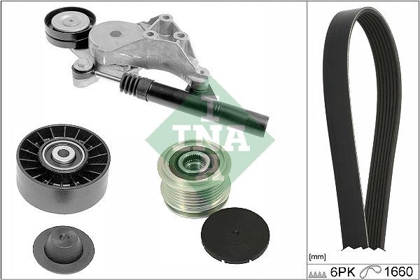 Keilrippenriemensatz FüR Audi A3 8L Skoda Octavia I 1U2 Combi 1U5 VW 1.9 96-10-image