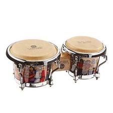LPM200-AW Mini Tunable Wood Bongos Santana