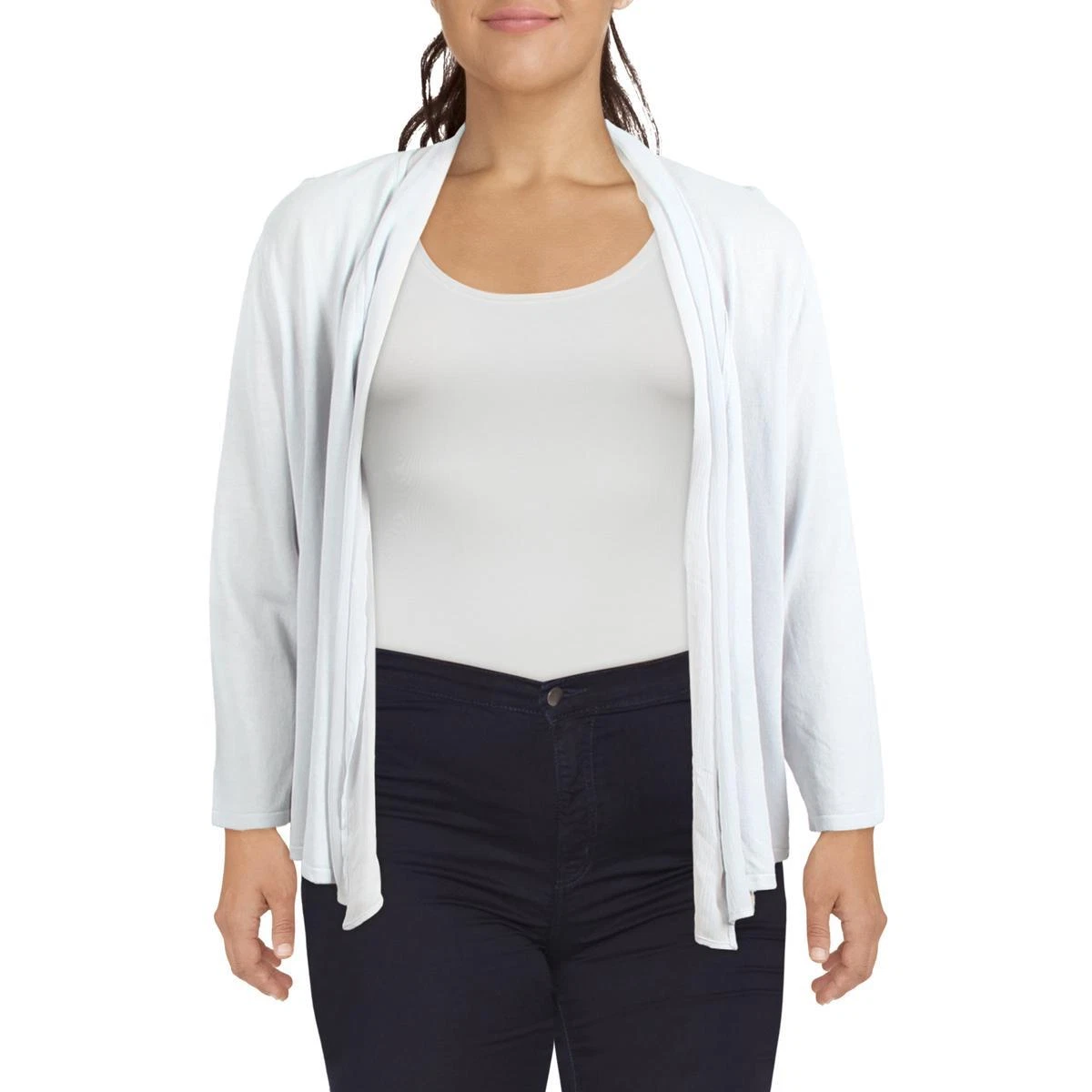Chiffon trim cheap cardigan