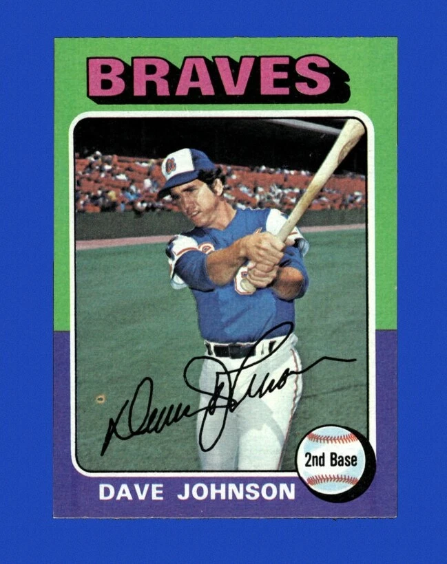 Dave Johnson trading card