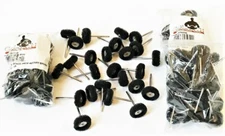 100 GOLIATH INDUSTRIAL ABRASIVE 1" SCUFF BUFF ROTARY TOOL WHEEL BRUSHES DB600B