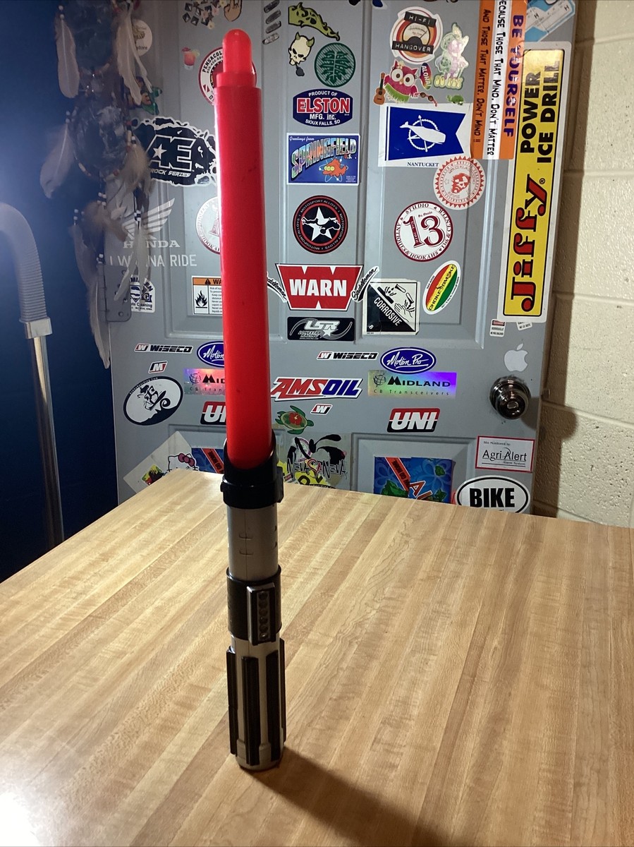 Star Wars HASBRO Darth Vader Lightsaber 2009 Sith Toy Red