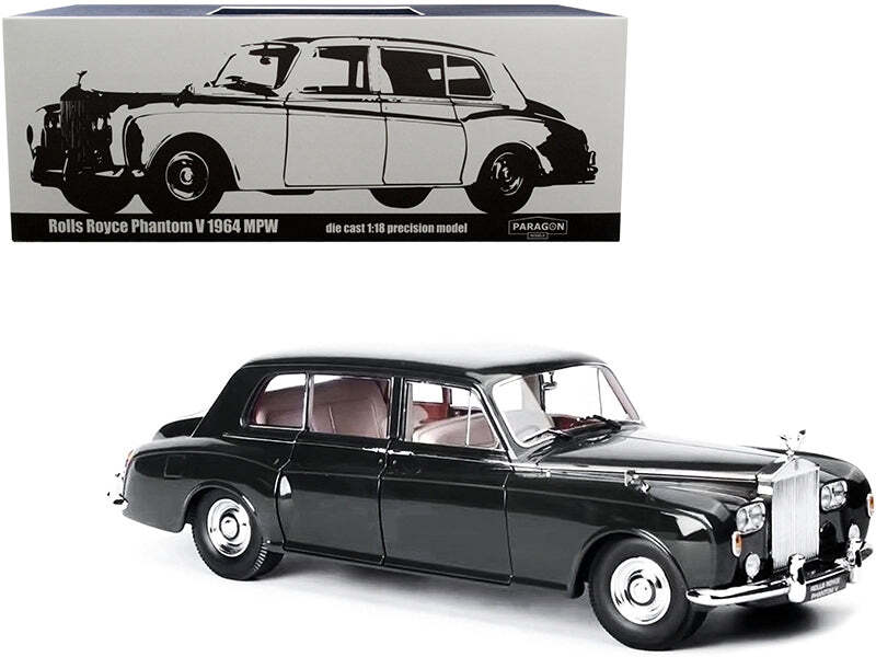1964 Rolls Royce Phantom V Brewster Green 1/18 Diecast Model by Paragon