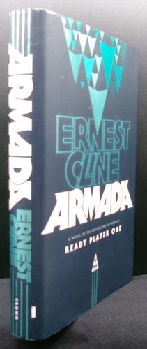 Ernest Cline ARMADA First Printing SIGNED Fine Hardback DJ SF Video Games Aliens