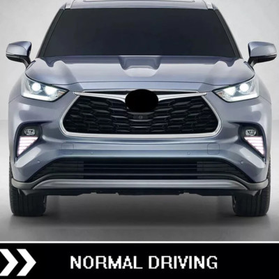 2X LED DRL Daytime Running Driving Light Lamp For Highlander 2020-2023 US Stock